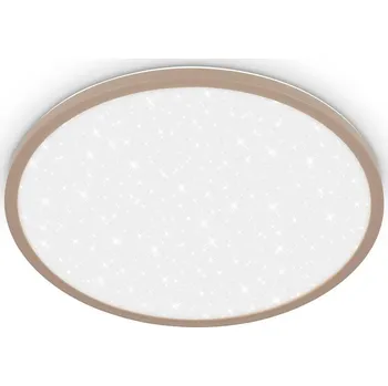 BRILONER Slim svítidlo LED panel pr.37,5 cm - 22W, 3000lm, hvězdné nebe, neutrální bílá, béžová - BRILO BRILO 7654011
