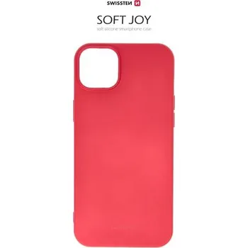 Pouzdro na mobilní telefon Pouzdro Swissten Soft Joy Pro pro Apple iPhone 15 Plus – červené