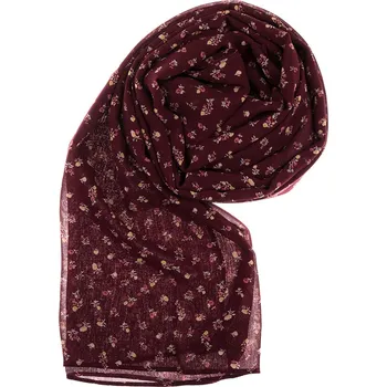 Šátek Dámský šátek 90 x 175 cm jemné kvítka -11