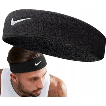 Čelenka Froté čelenka na hlavu NIKE Headband Black