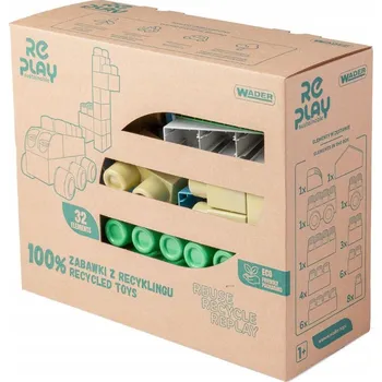 ostatní stavebnice RePlay Ekologická sada kostek, 32 dílků