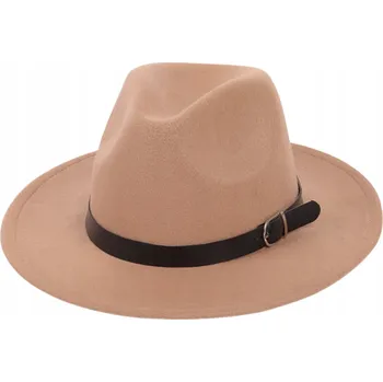 Klobouk Klobouk béžový klasický elegantní podzimní zimní teplý