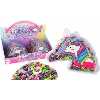 Obraz Sada na Výrobu Náramků Korálky Přívěsky Bižuterie Jednorožec