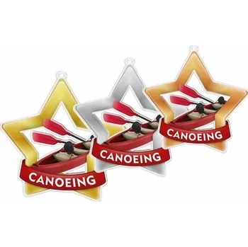 Poháry Bauer Akrylátová medaile MDASTARM25 | Vodní sporty