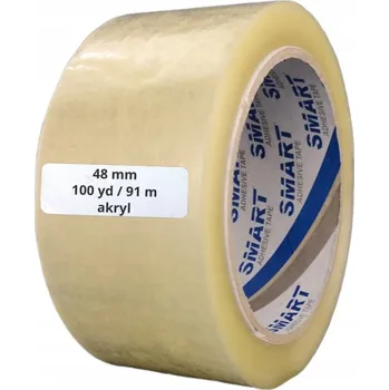 Lepicí páska Balicí páska Smart transparentní šířka 48 mm délka 91 m 1 ks