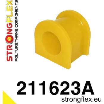 Silentblok nápravy 211623A: Strongflex Silentblok předního stabilizátoru varianta SPORT 28mm Yellow
