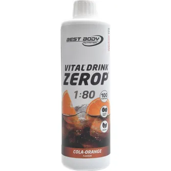 Nápoj pro sportovce Best Body nutrition Vital drink Zerop 500 ml - cola orange