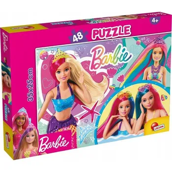 Puzzle Lisciani Puzzle 0 dílků Barbie Puzzle M-PLUS 48 Kouzelný pocit