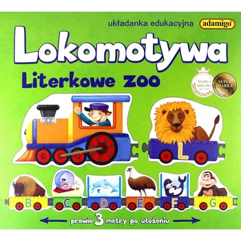 Obraz Adamigo Lokomotiva Písmenková ZOO