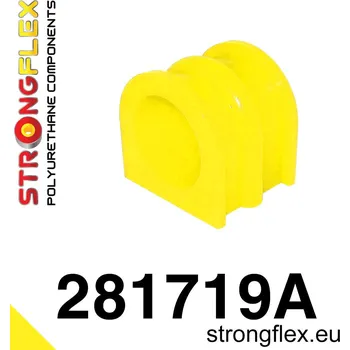 Silentblok nápravy 281719A: Strongflex Silentblok předního stabilizátoru varianta SPORT 27mm Yellow