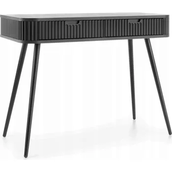 Toaletní stolek Toaletní Stolek Selsey černý 103 x 80 x 9 Cm