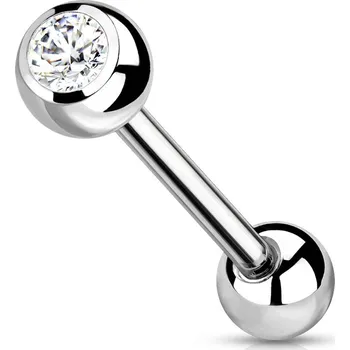 Piercing Šperky4U Piercing do jazyku TITAN - TIT1017-C