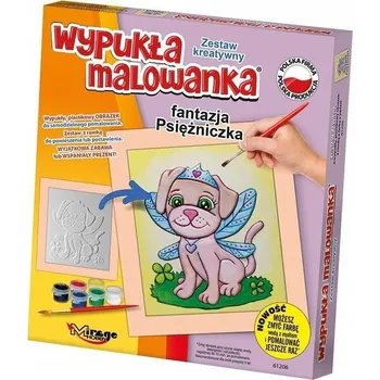 Obraz 3D Omalovánka Fantazie - Princezna - Kreativní Sada