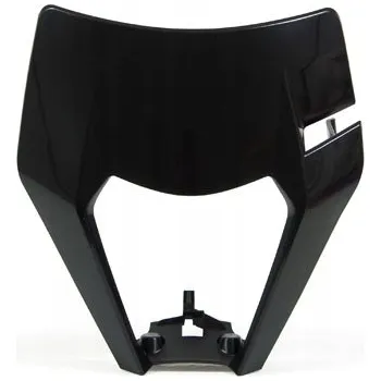 RACETECH (RTECH) KRYT PŘEDNÍHO SVĚTLA KTM EXC/EXCF 17-19 ČERNÝ (VZOR O