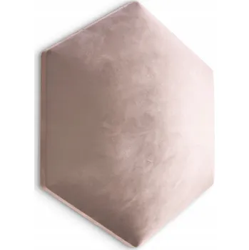 Obraz ČALOUNĚNÉ NÁSTĚNNÉ PANELY ŠESTIHRAN 35x40cm MAGIC VELVET 2253