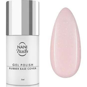 Lak na nehty NANINAILS Rubber Base Cover Glem Muse 5 ml