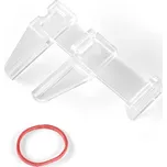 Plastová svorka malá, transparentní, 100 ks. Kavan - RC_324189