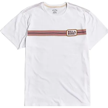 cyklistický dres BILLABONG Pánské sportovní tričko Billabong Plants Dance BÍLÁ