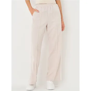 Dámské kalhoty Sinsay - Kalhoty wide leg - béžová - 604CG-02X - 604CG-02X-XL