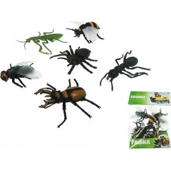 Figurka ZVÍŘATA HMYZ 6 KS 23X33 MIX PBH HIPO
