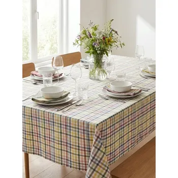 ubrus Sinsay - Kostkovaný ubrus v pestrých barvách - vícebarevná - 837IV-MLC - 837IV-MLC-ONE