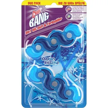 WC čistič Cillit BANG Tuhý WC blok 6v1 Ocean Fresh, 70 g