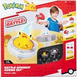 Jazwares Pokémon hračka Battle Spinner 2-Pack Pikachu a Mew