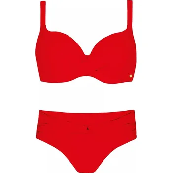 Dámské plavky Dámské dvoudílné plavky Bodrum2 730RBU2 - SELF Červená 70/E