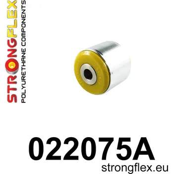 Silentblok nápravy 022075A: Strongflex Silentblok zadního nosníku varianta SPORT Black