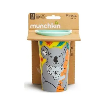 dětská jídelní sada Munchkin Miracle 360° WildLove netekoucí hrneček, 296 ml, 12m+, Koala