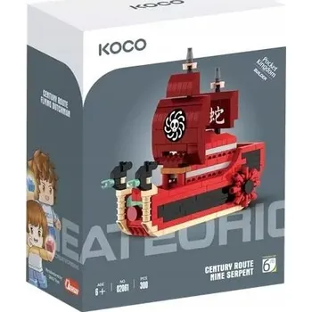 ostatní stavebnice KOCO mini stavebnice Loď 300dílů