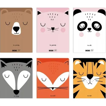 Sešit Sešit A5 s mřížkou Interdruk, 60 listů