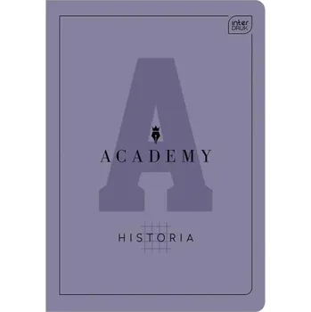 Sešit INTERDRUK Academy Sešit na dějepis A5, 60 listů, linkovaný s okrajem