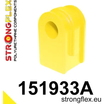 Silentblok nápravy 151933A: Strongflex Silentblok předního stabilizátoru varianta SPORT 20,5mm Yellow