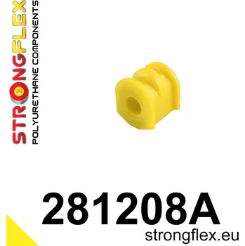 Silentblok nápravy 281208A: Strongflex Silentblok zadního stabilizátoru varianta SPORT 14mm Yellow