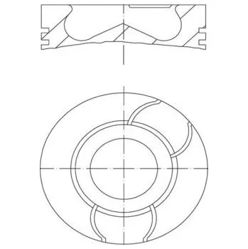 Píst motoru Píst MAHLE 040 03 10