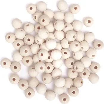 Korálek DP Craft Korálky dřevěné kuličky 12mm, 40Gr.