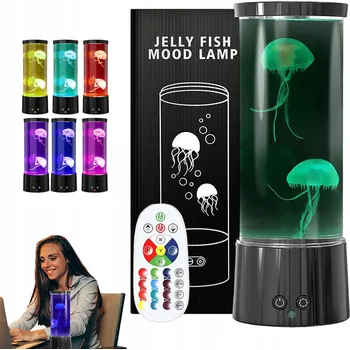 Lampička BAREVNÁ LAMPA MEDÚZA, NOČNÍ SVĚTLO MEDÚZA, DÁRKY PRO DĚTI