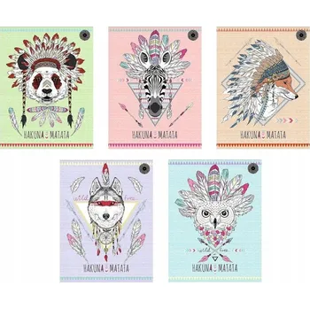 Sešit Sešit A5 s mřížkou Ziemia Obiecana, 80 listů