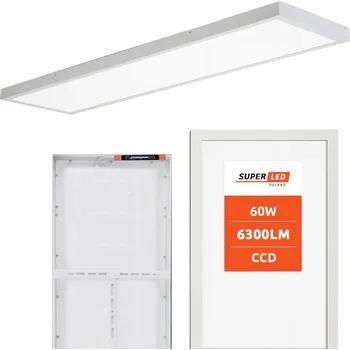 Stropní Svítidlo čtvercový SuperLED 120 x 3,8 cm bílý