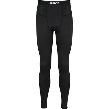 Pánské kalhoty Kompresní kalhoty CCM Compression Pant Black Žák (youth) S
