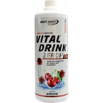 Sirup Best Body nutrition Vital drink Zerop 1000 ml - višeň