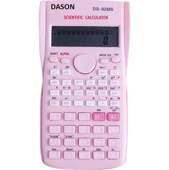 Kalkulačka Vědecká kalkulačka Dason, růžová školní kalkulačka s 240 vědeckými funkcemi