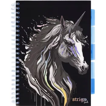 Sešit Sešit A4 s mřížkou Strigo, 100 listů