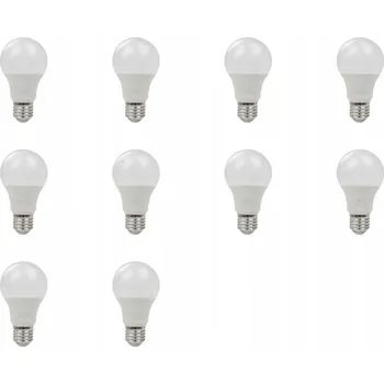 Žárovka LED žárovka CLASSIC Velký závit E27 9W 3000K Teplá bílá Ecolight SADA 10 Ks