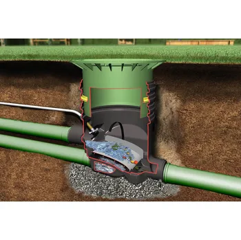 revizní šachta Filtrační šachta Optimax XL DN 600 pochozí