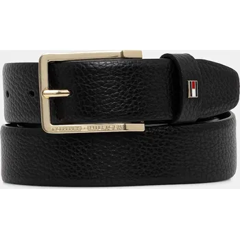 Oblečení a móda Kožený pásek Tommy Hilfiger AM0AM13756 černá 99X, vel. 85