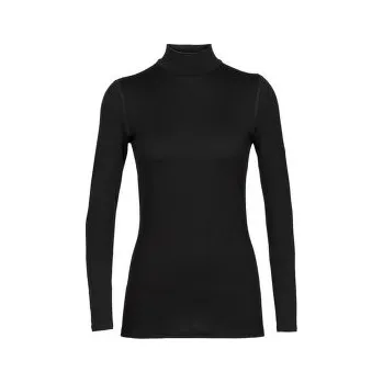 Icebreaker 260 Tech LS Turtleneck Women Black černá M