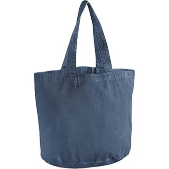 Westford Mill Plátěná taška WM345 Vintage Denim 38,5 x 34 x 22 cm