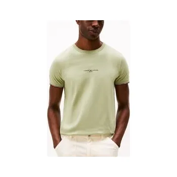 Pánská móda Tommy Hilfiger Tommy Logo Tipped Tee S